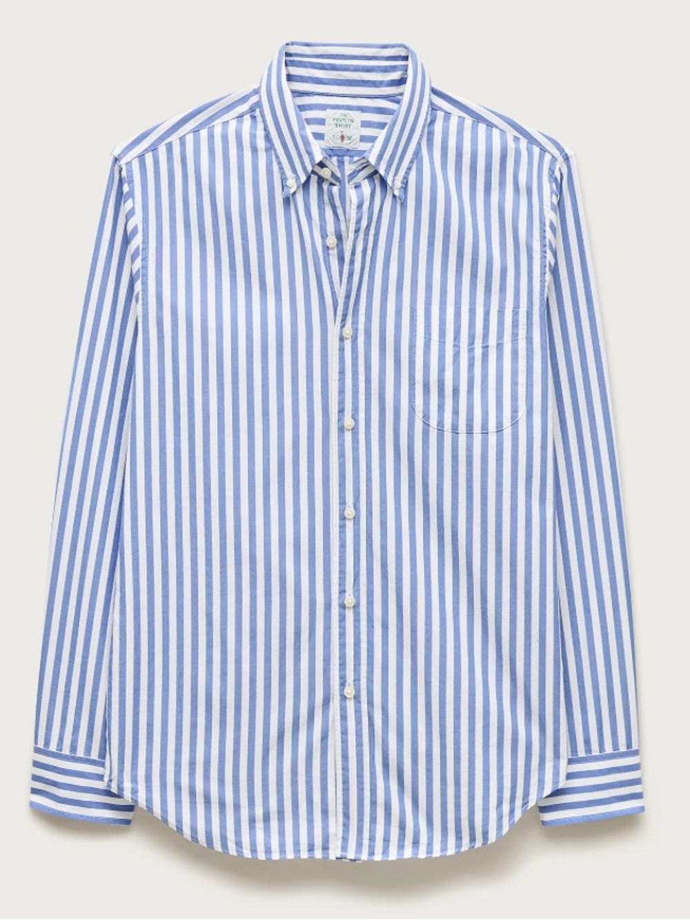 J crew Poplin shirt with button-down collar